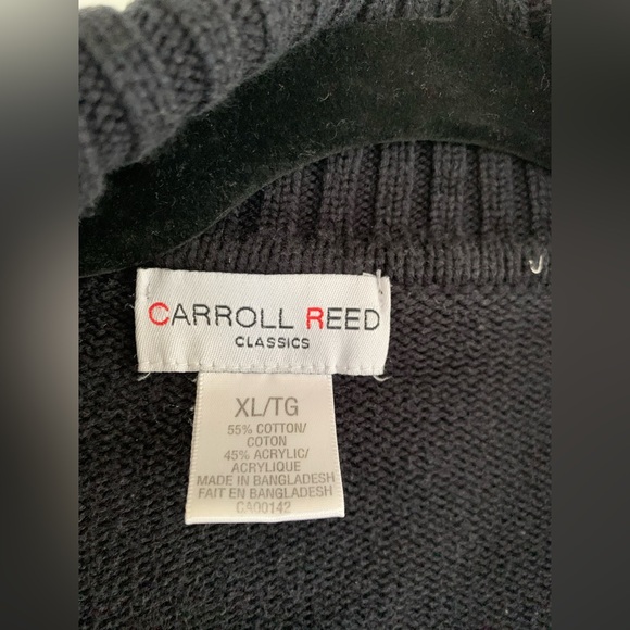 Thick Knit button up Cardigan Sweater Carroll Reed - Picture 3 of 3